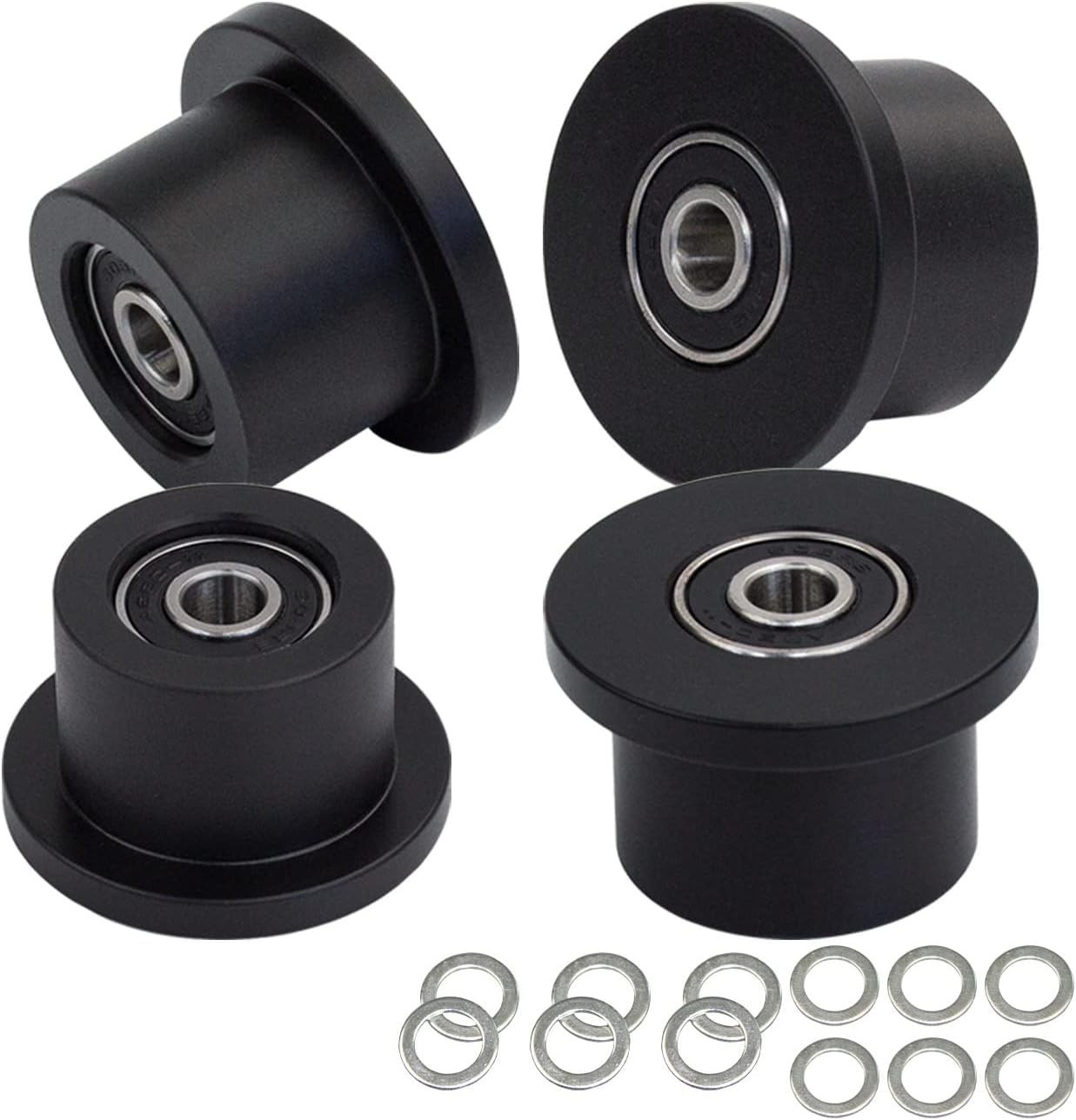 FRECCU 4 Pack Total Gym Wheels Rollers for 1000-1900 Models