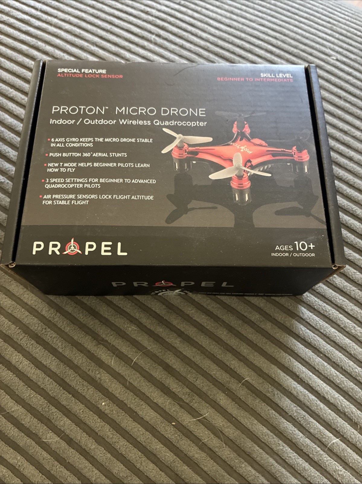 Propel proton Micro Drone In/Outdoor Wireless Quadrocopter NIB NOS