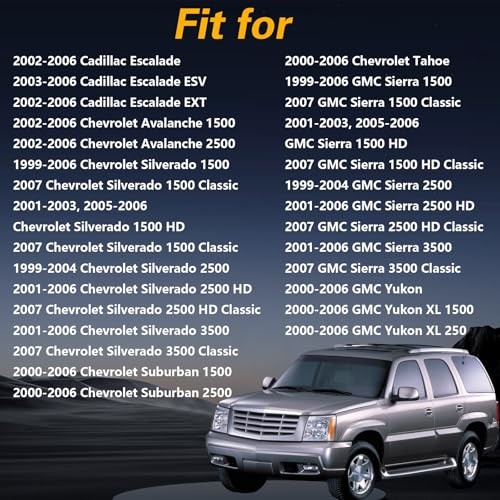 Hood Latch Release Cable with Handle Compatible with Cadillac Escalade