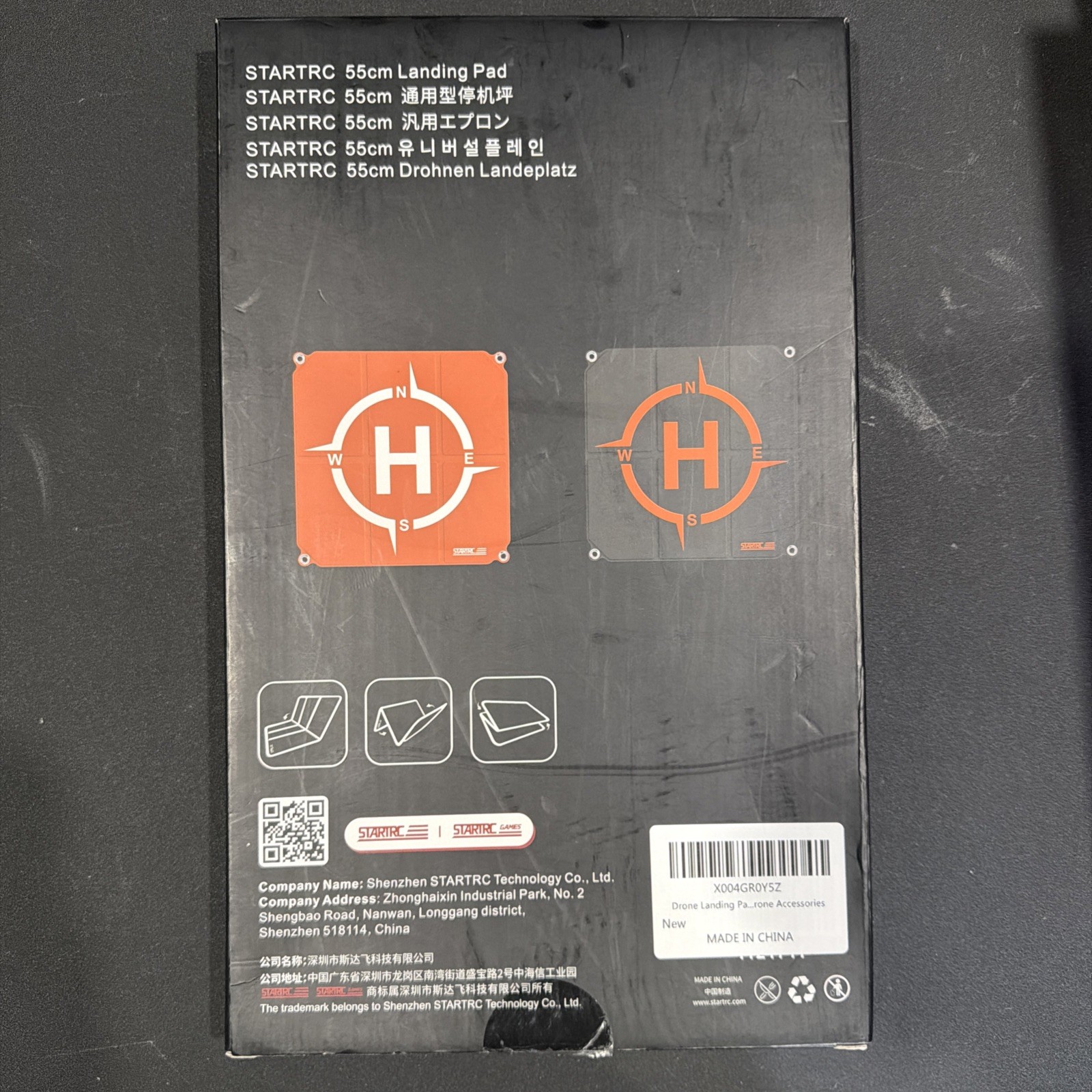 New STARTRC Drone Landing Pad Pro, Universal Waterproof Portable Fast-Foldable