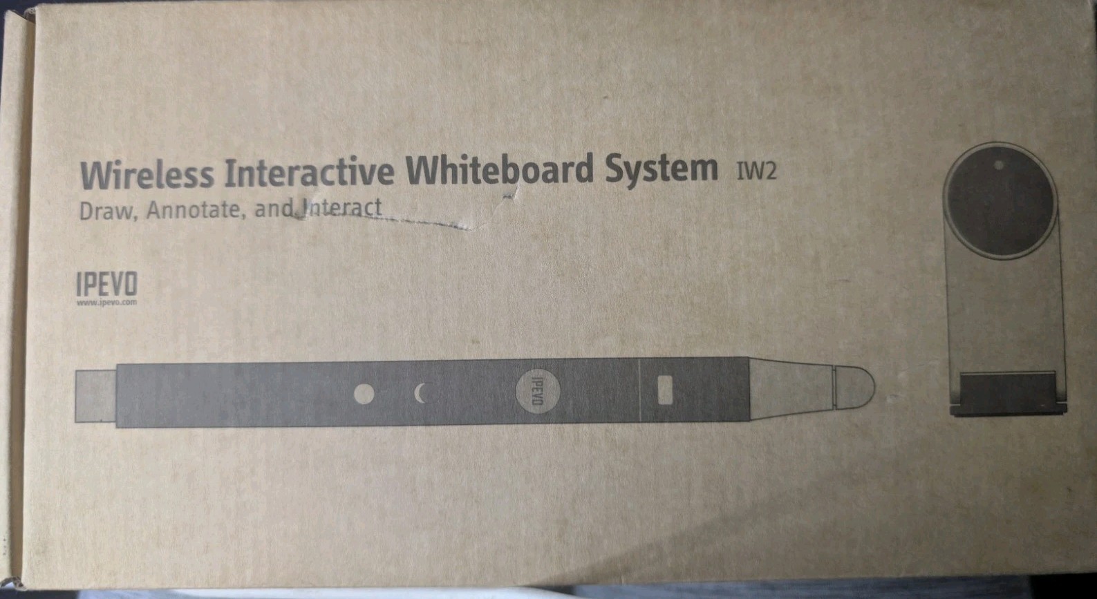 IPEVO IW2 Wireless Interactive Whiteboard System