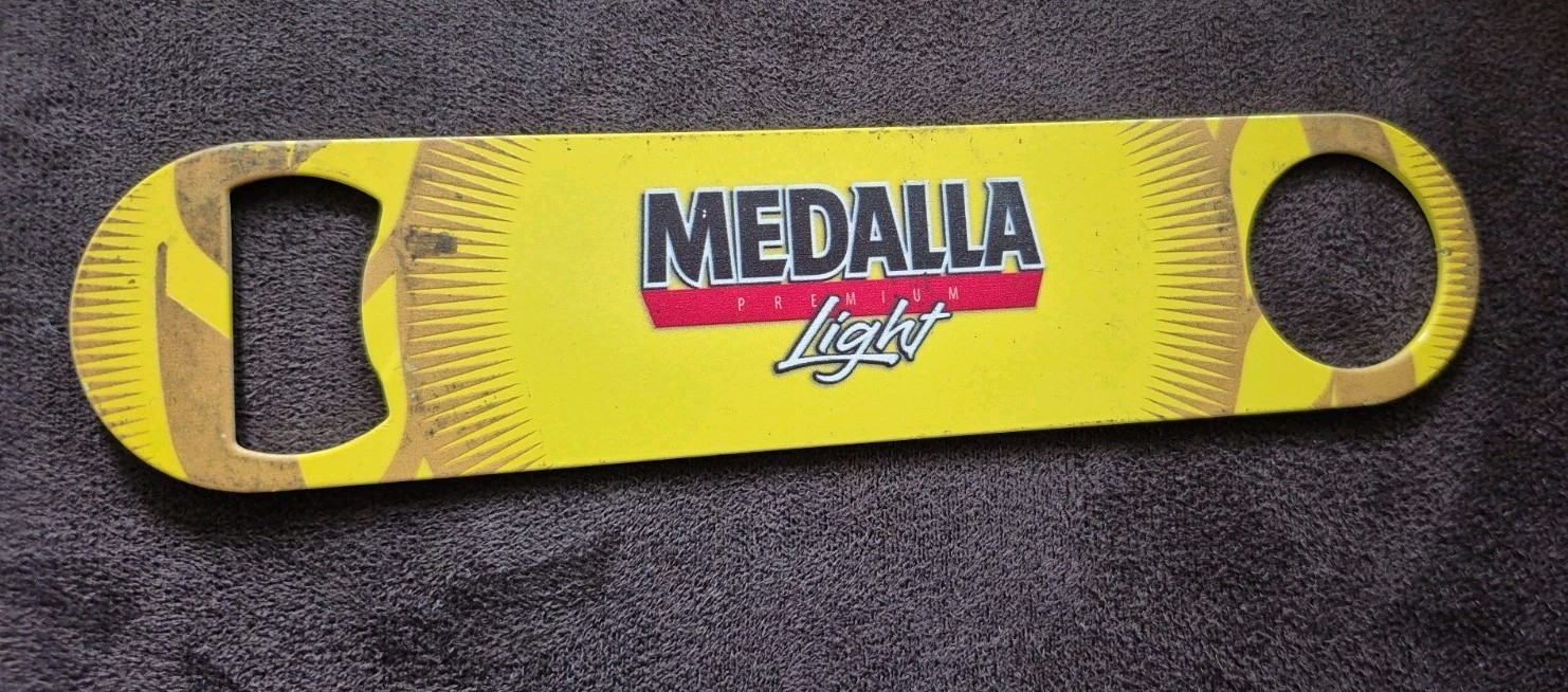 Puerto Rico Cerveza Medalla Light Beer Original Bottle Opener