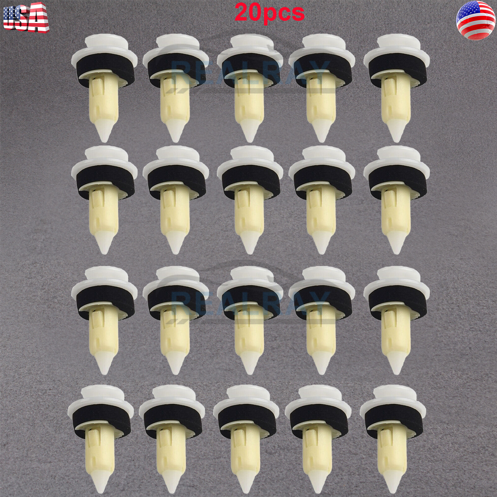 20*-Fastener Clip-Inner Door Panel With Sealer 1639881678 For Mercedes W163