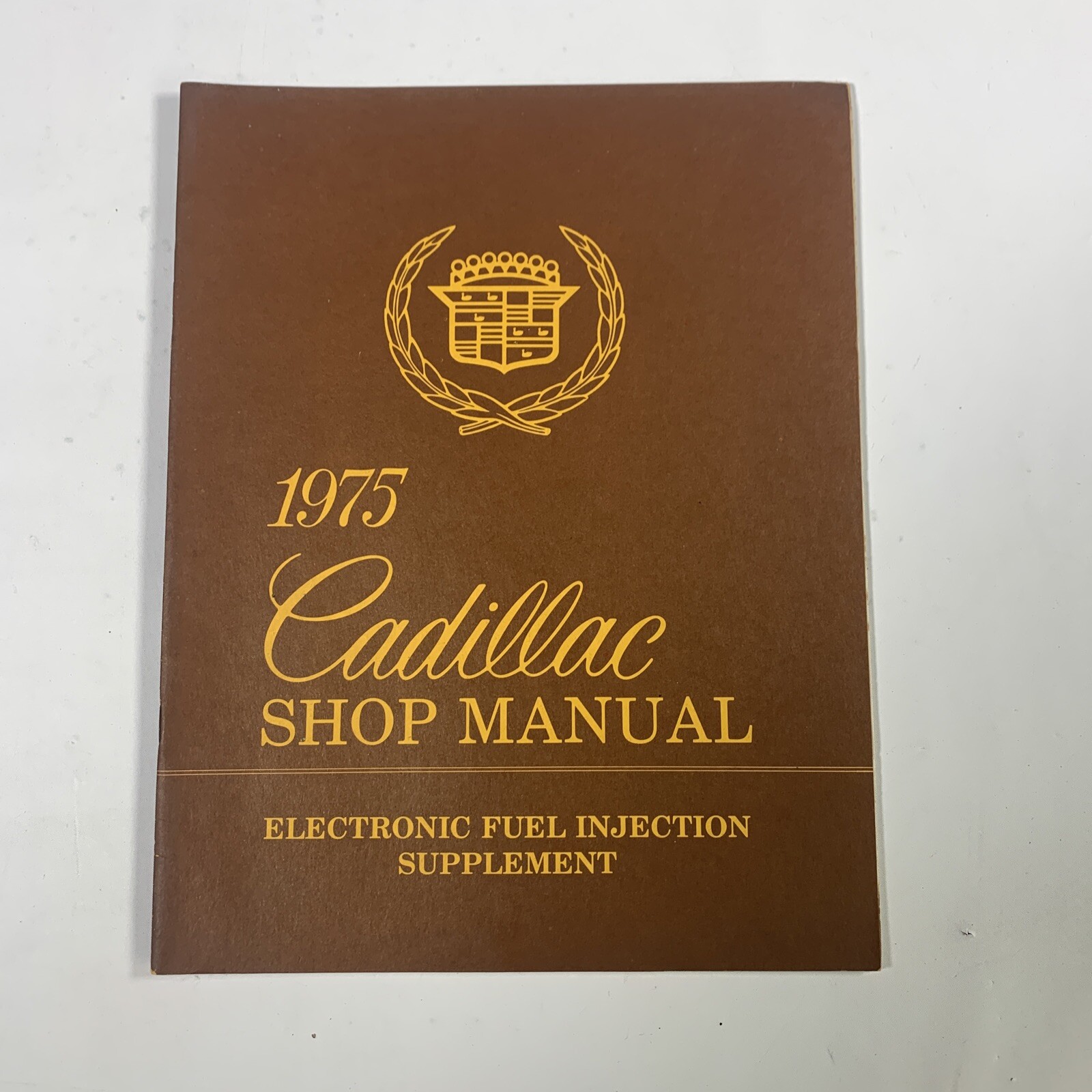 1975 Cadillac Service Shop Manual Electronic Fuel Injection Supplement OEM