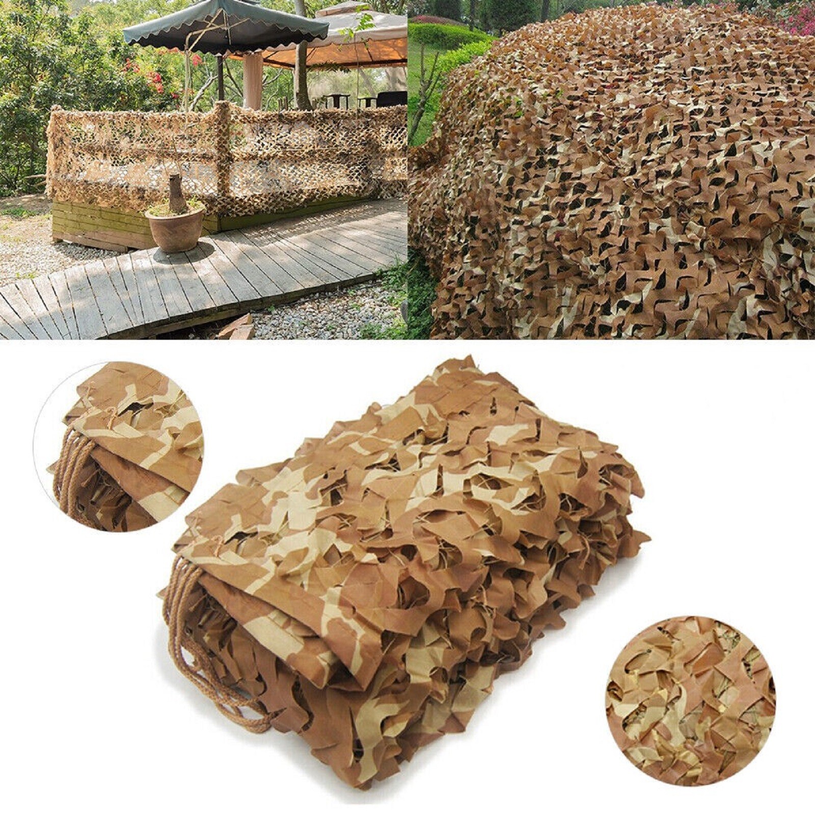 Military Camouflage Netting Hunting Desert Military Net Hunting Sunshade Cover