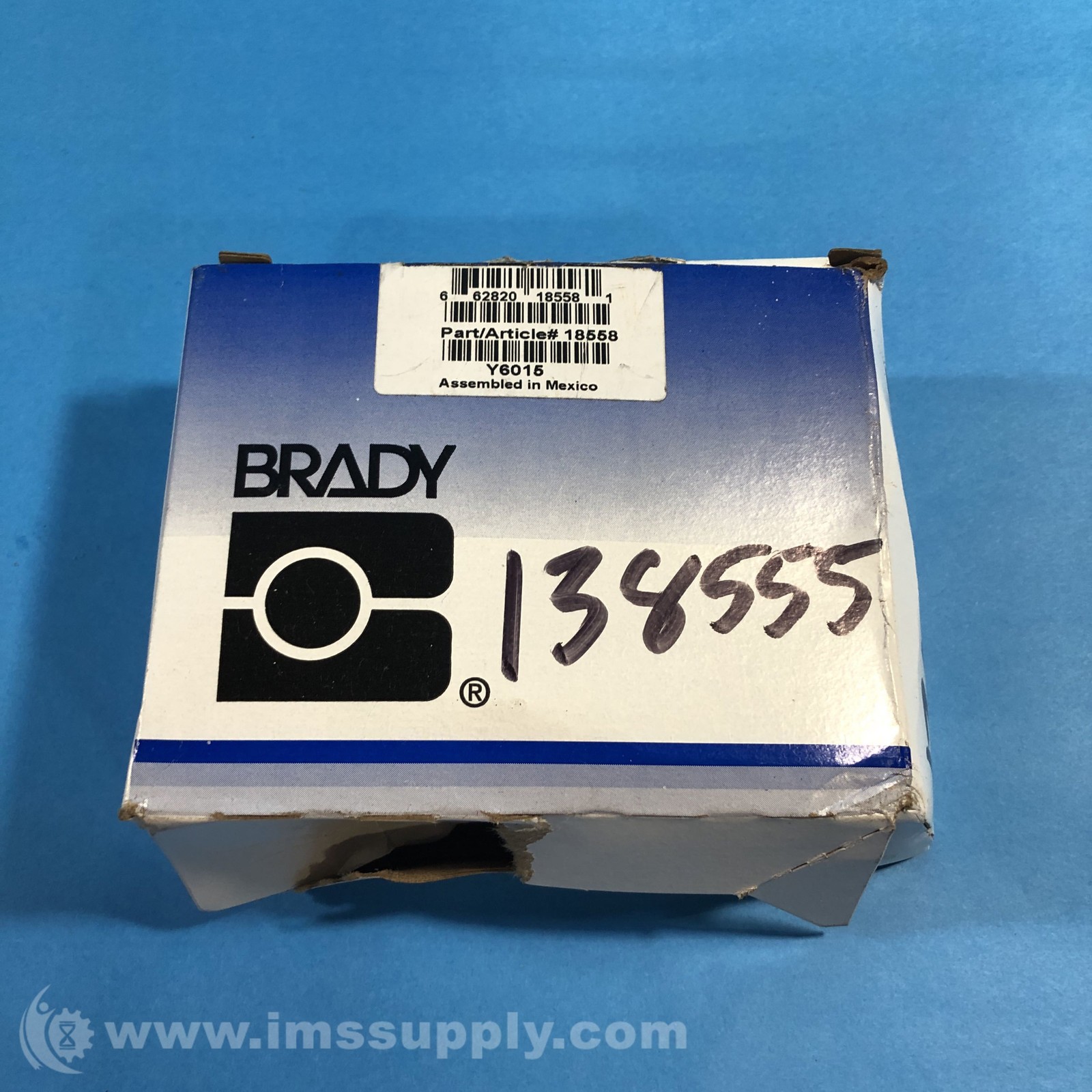 Brady 18558 Thermal Transfer Ribbon FNOB