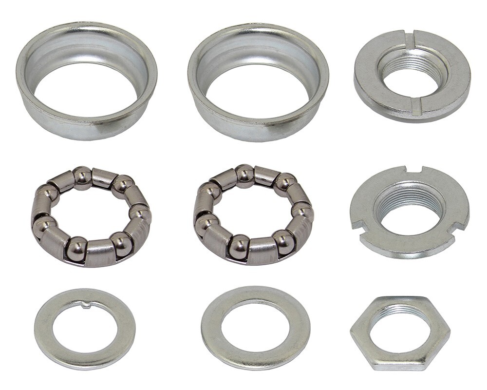 AltaLine Bicycle Bottom Bracket Set For 1/Piece Crank 5/16x7 BMX Cruiser Bike.