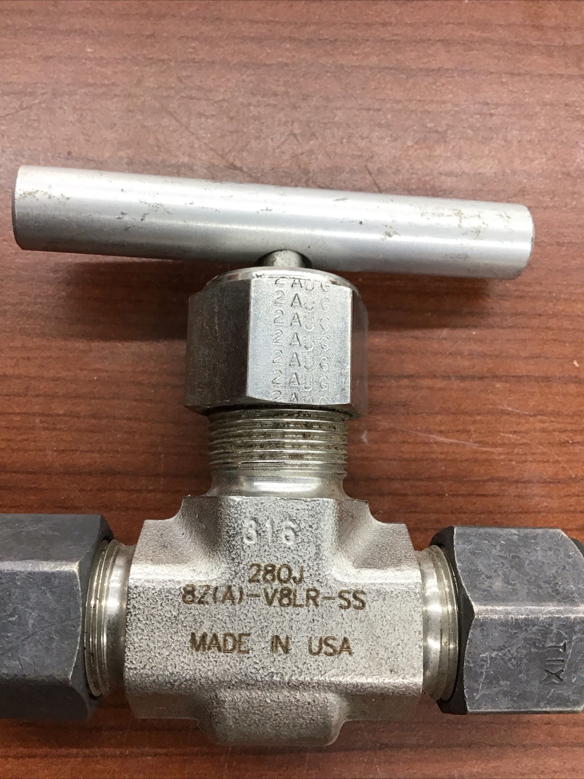 Parker 8Z-V8LR-SS Needle Value 1/2”