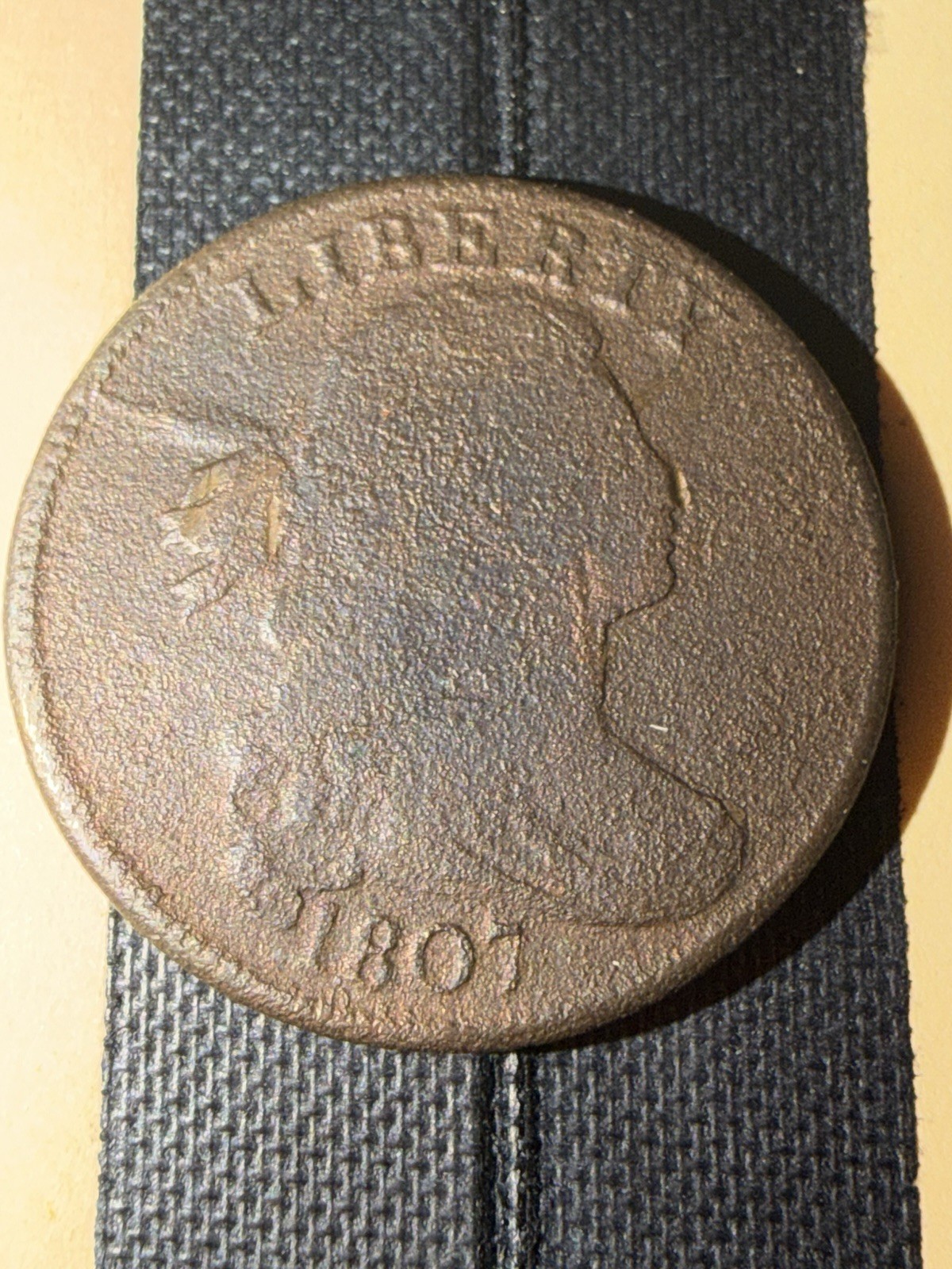 1807 Comet Large Cent VG/F