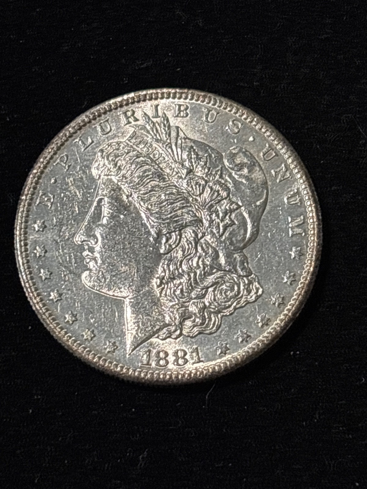 Morgan Silver Dollar 1881 S