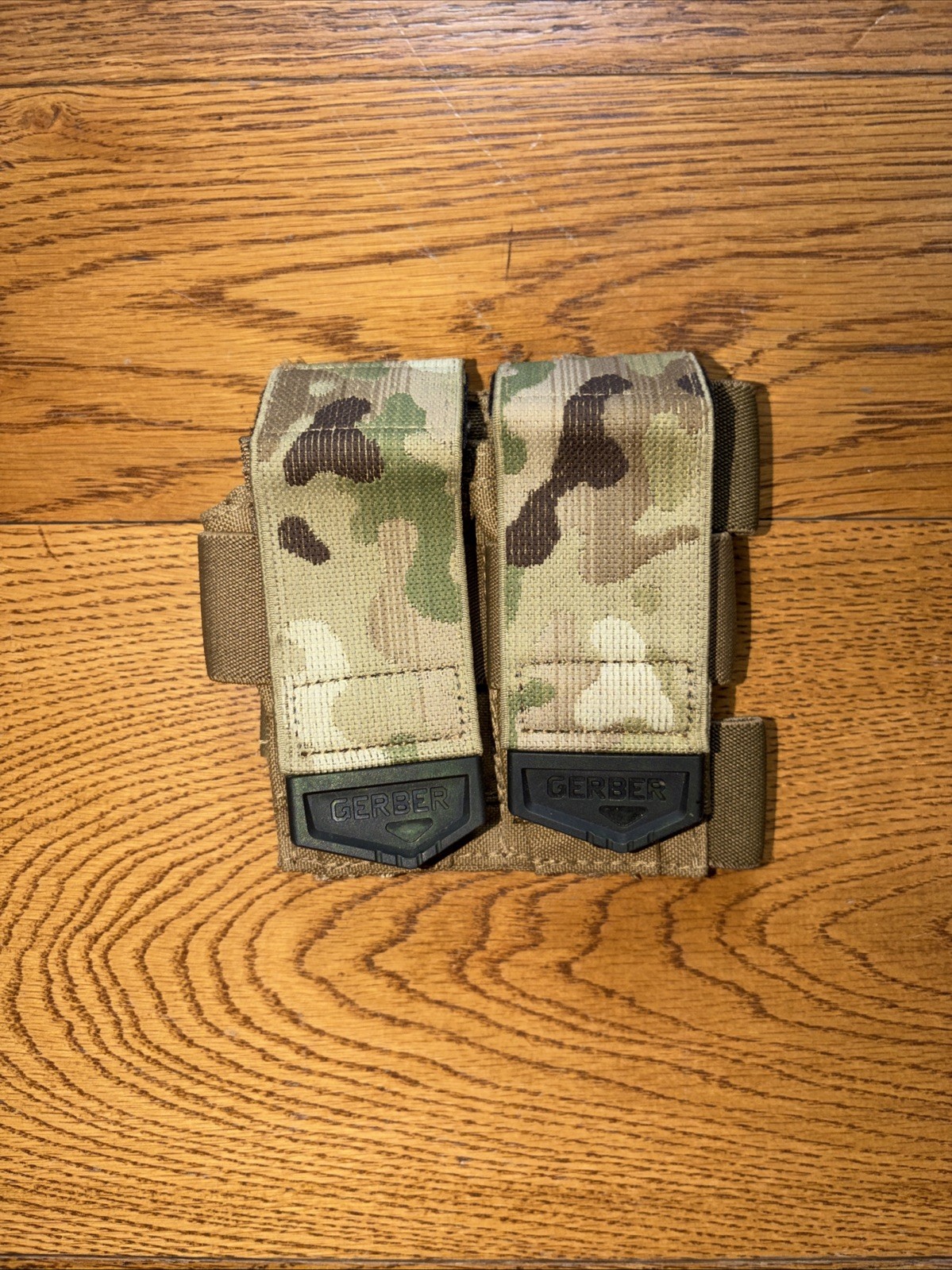 Gerber USA Genuine Multicam MOLLE Custom Fit Quad Sheath 9mm Quad Magazine Pouch