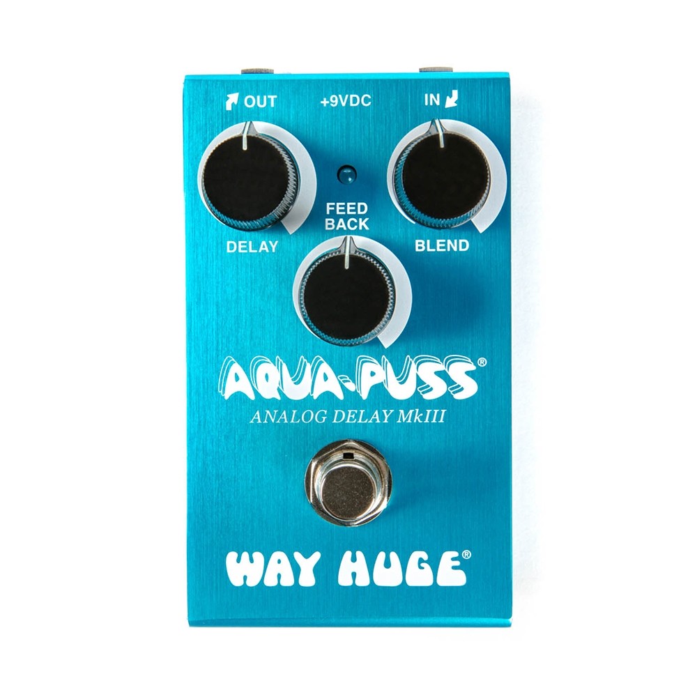 Way Huge Smalls WM71 Aqua-Puss Analog Delay MkIII MK3 Guitar Effects Pedal