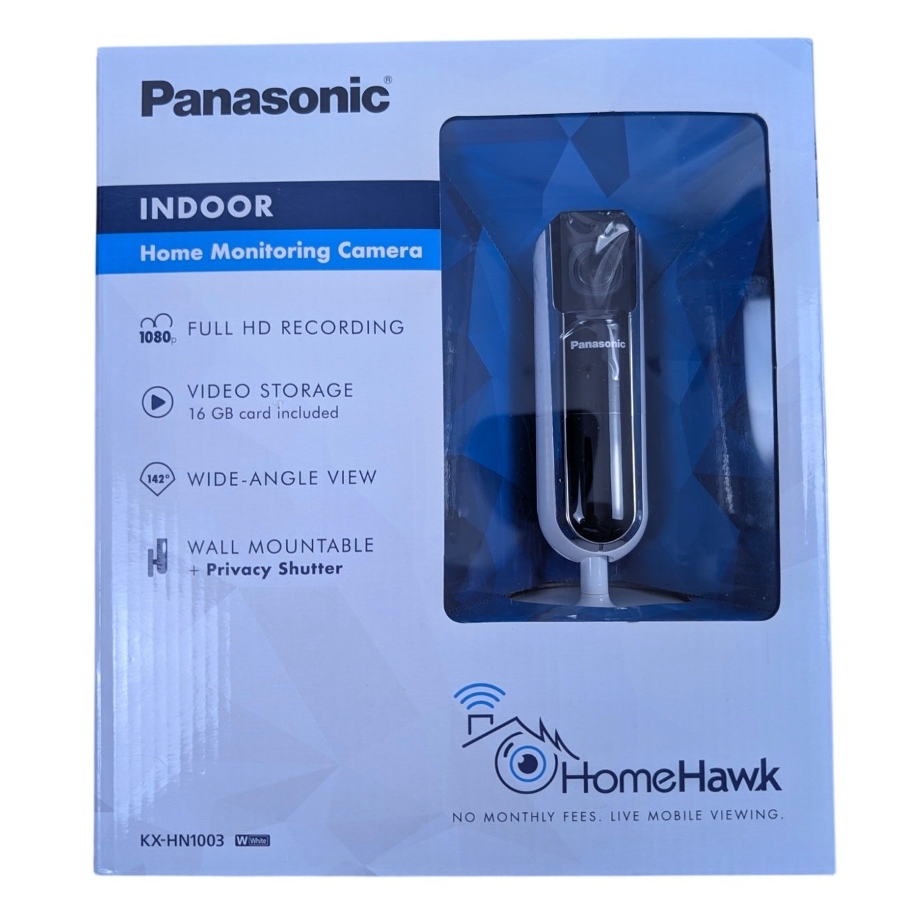 Panasonic HomeHawk Indoor Home Monitoring Security Camera 1080P HD KX-HN1003 NIB