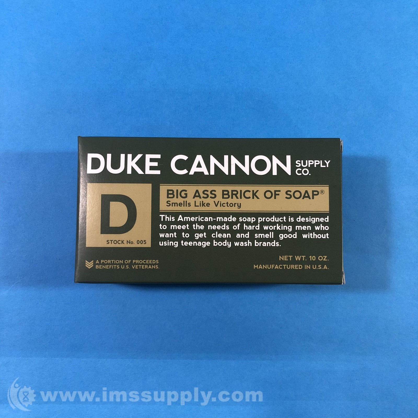 Duke Cannon Supply Co. 005 Big Ass Brick of Soap - Victory, 10 oz FNFP