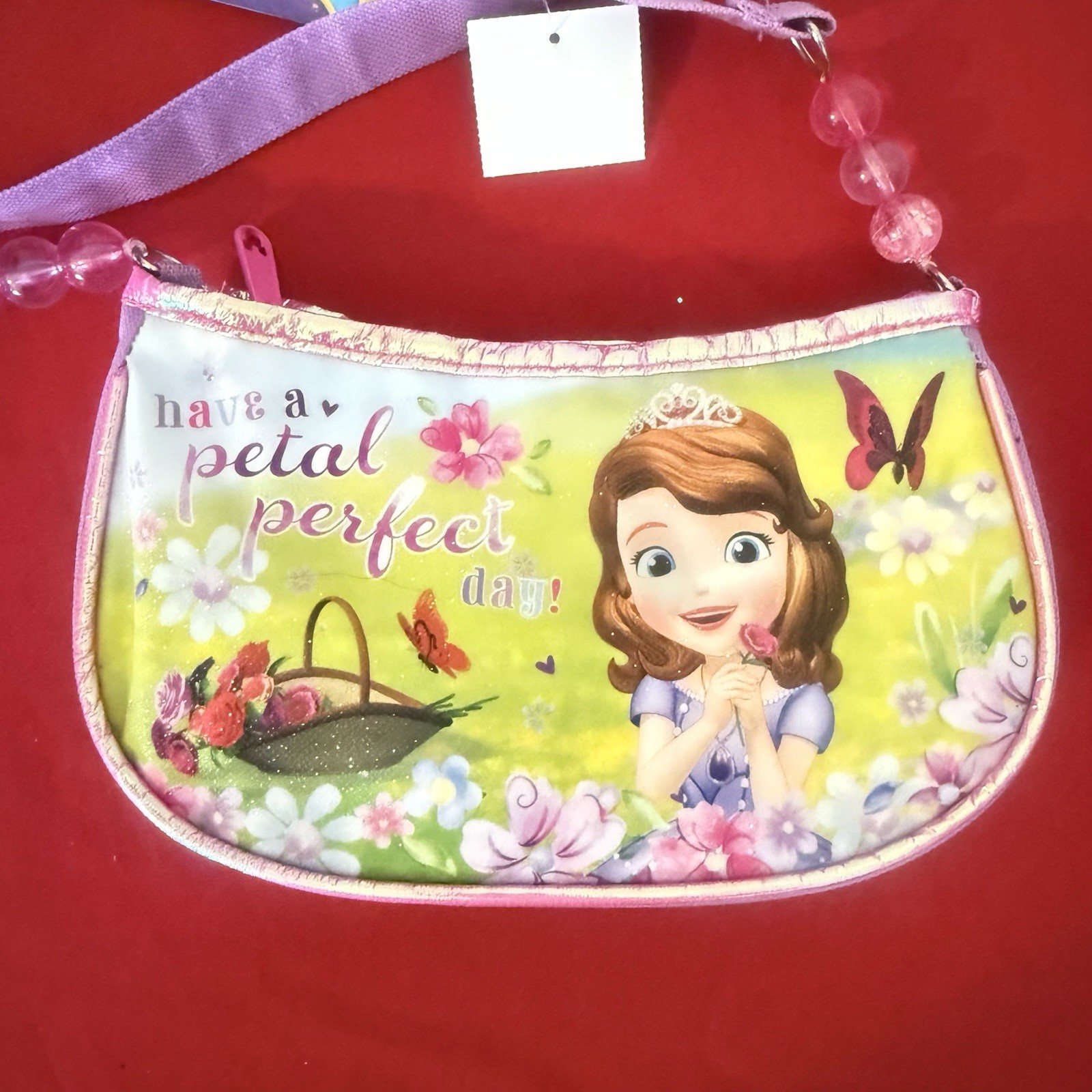 SOFIA THE FIRST Beaded handle purse Disney