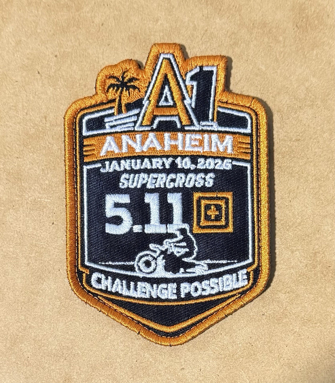 5.11 Tactical Anaheim Supercross Exclusive Patch 01-10-2026 RARE Event only!!!
