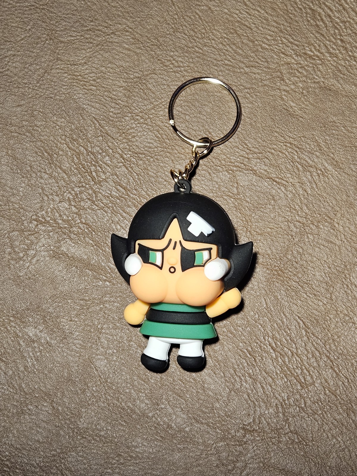 Crybaby Buttercup From Powerpuff Girls Pvc Keychain