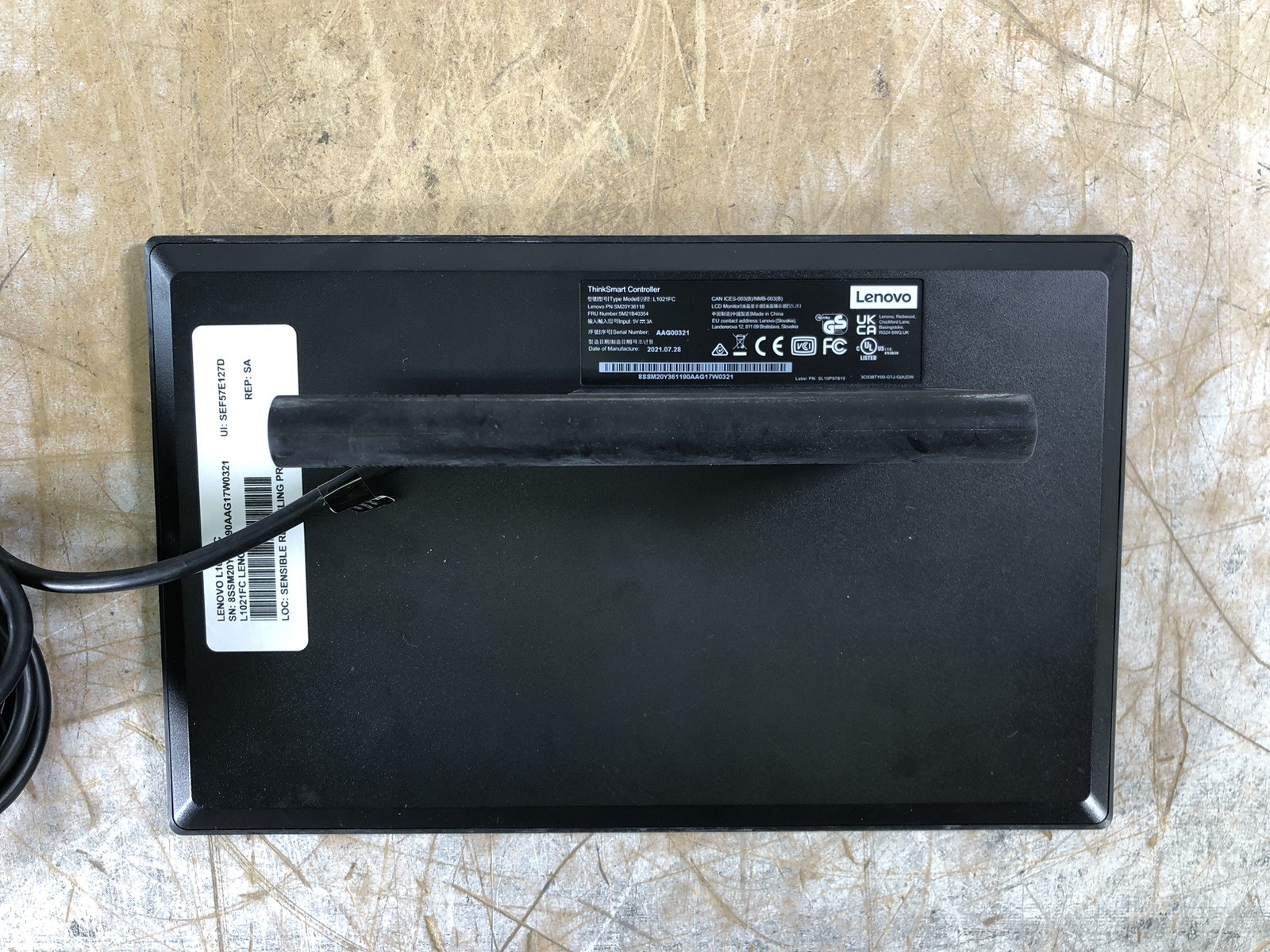 LENOVO L1021FC THINKSMART CONTROLLER WITH USB-C CABLE