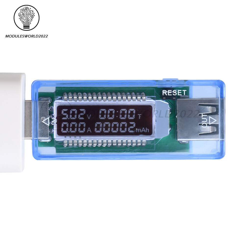 DC 4-20V USB Charger Tester Voltage Current Power Meter Battery Capacity Tester