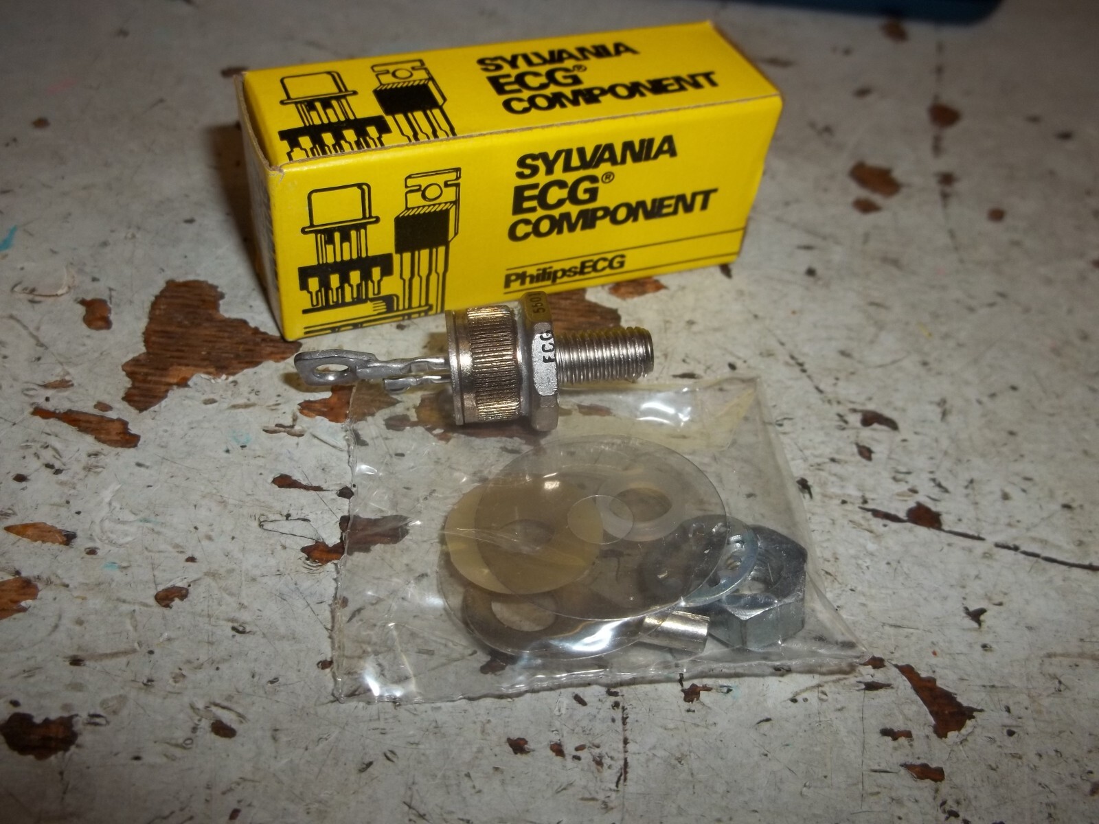 PHILIPS SYLVANIA ECG GENERAL PURPOSE RECTIFIER DIODE 5501 (*1-2)