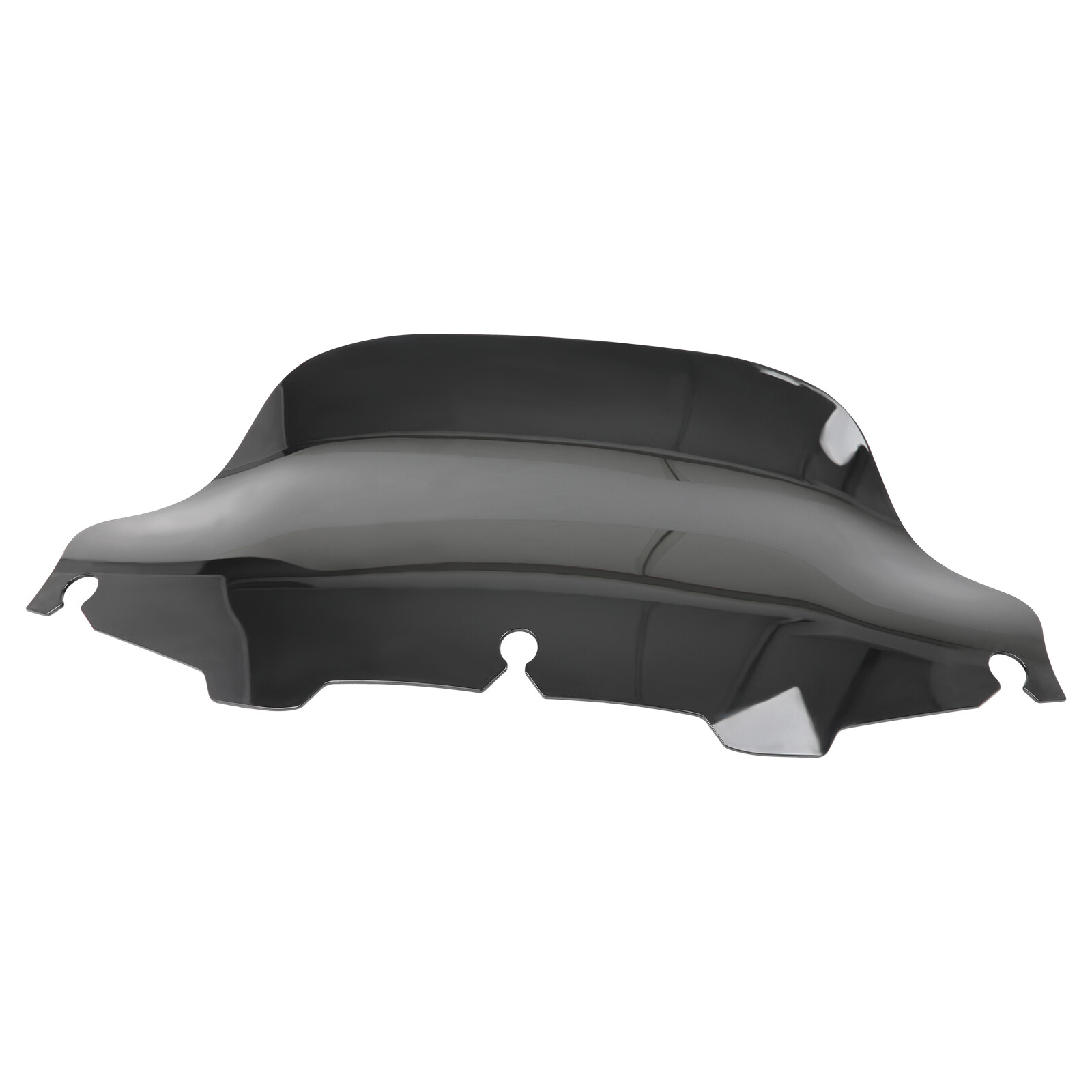 For Harley Electra Tour Glide Ultra Classic Black 8" Wave Windshield Windscreen