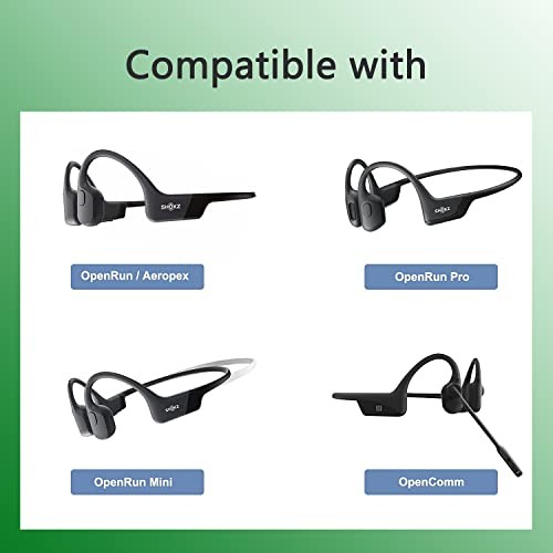 3.3ft & 6ft Shokz Charging Cable [2 Pack Black] aftershokz 2Pack Black