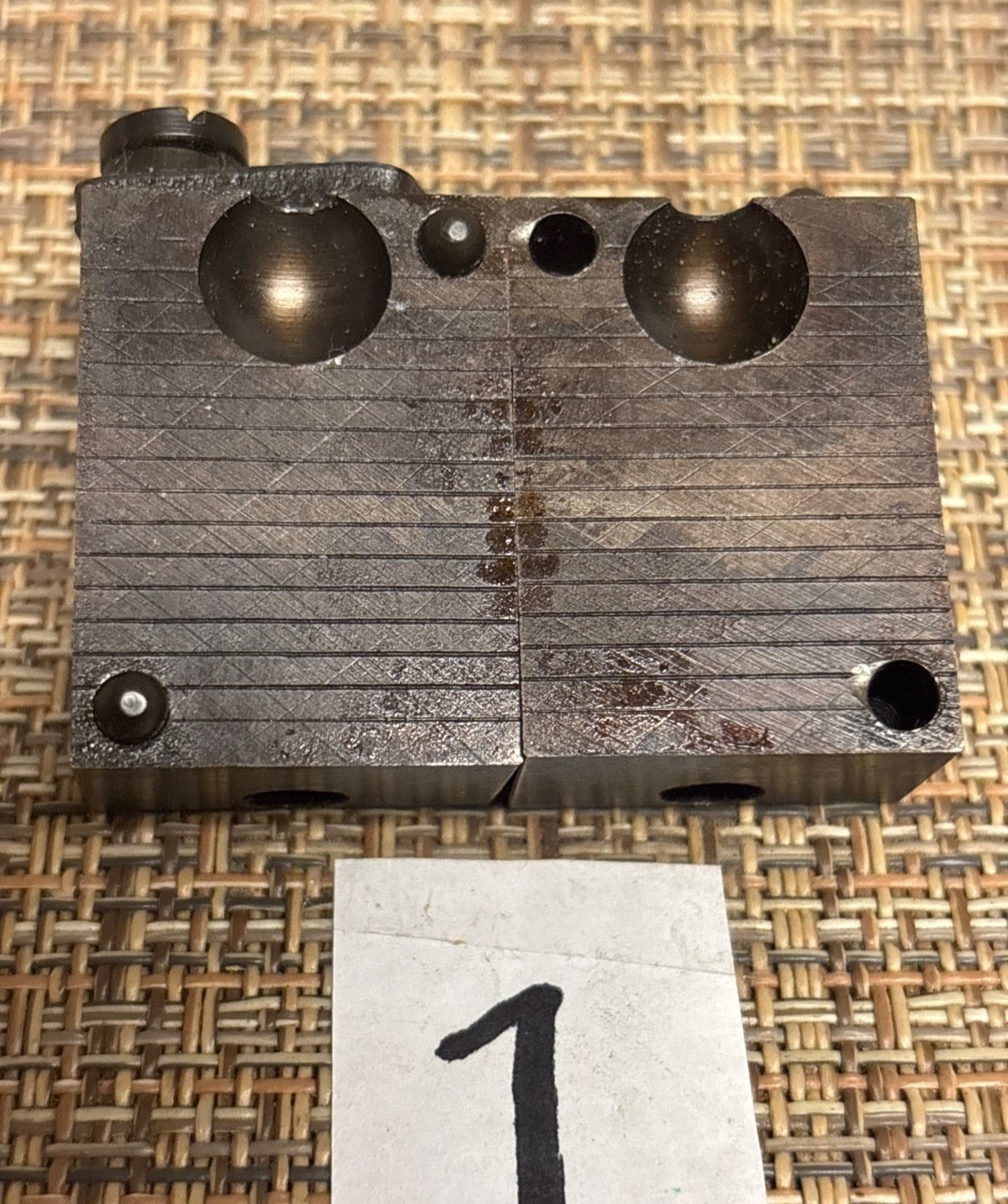 Lyman 424 RB Single Cavity Bullet Mold Blocks .43 Cal.