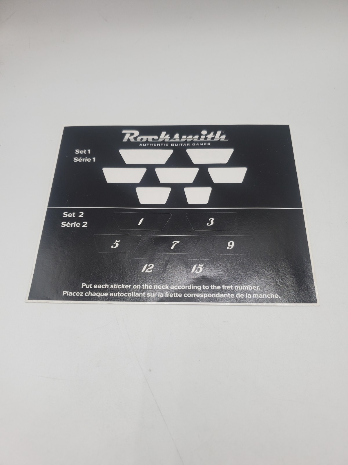 Rocksmith Guitar Fret Number Stickers - One Set