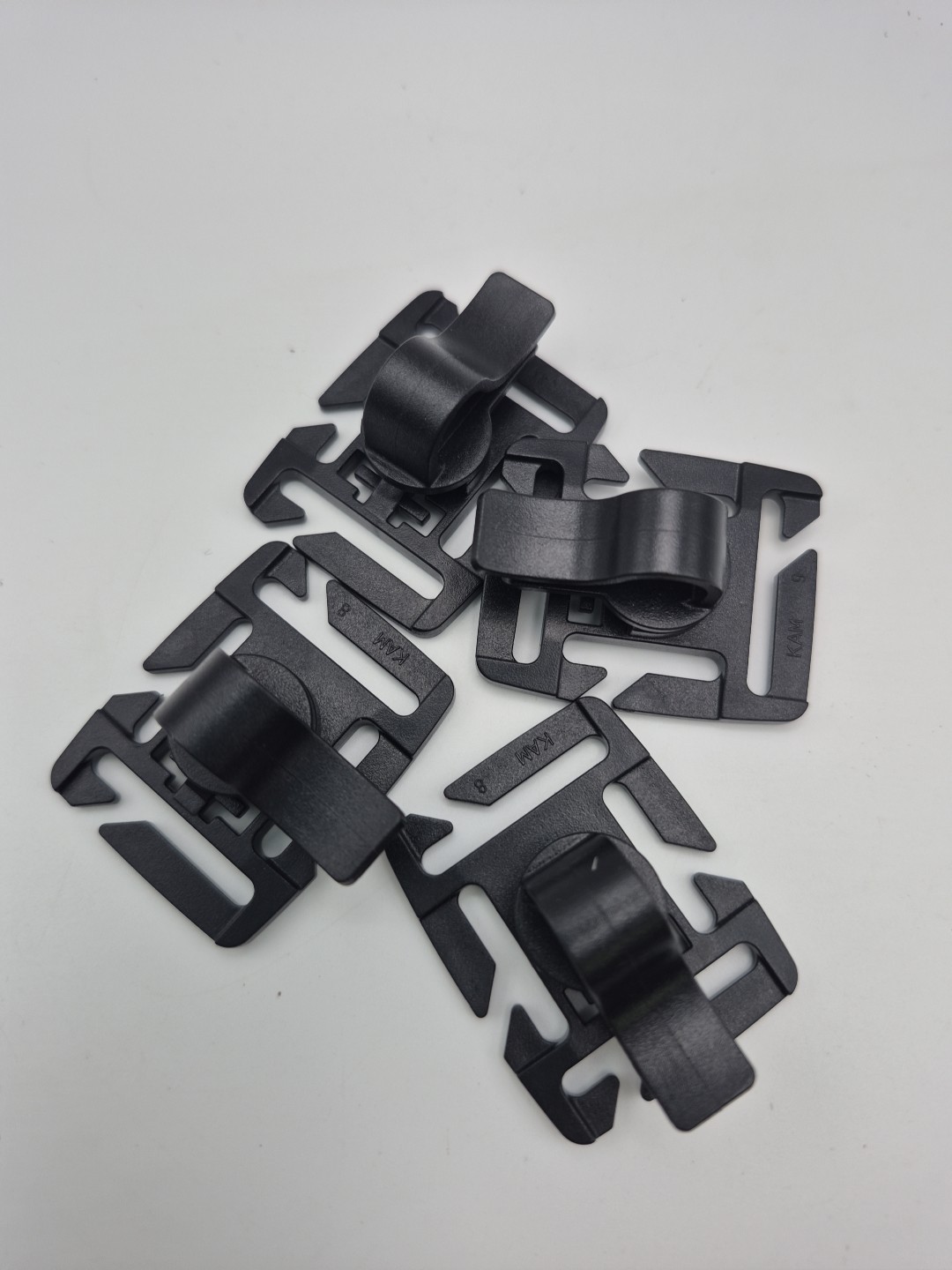 Molle Panel Hydration Pack Tube Clips 4 Pc