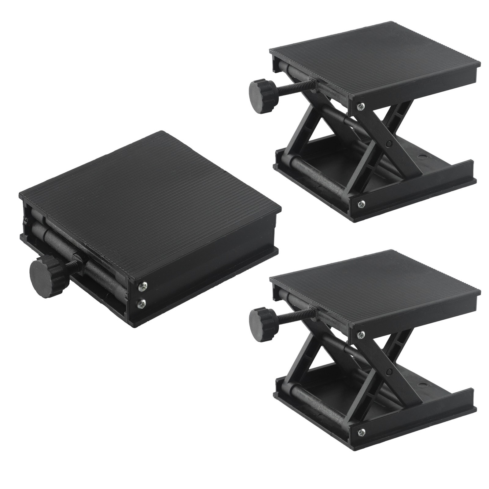 Adjustable Height Lift Table for Use in For Woodworking and Laboratory Settings