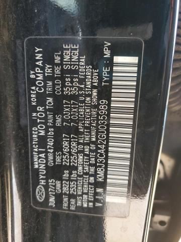 TUCSON 2016 Transmission Shift 1375551