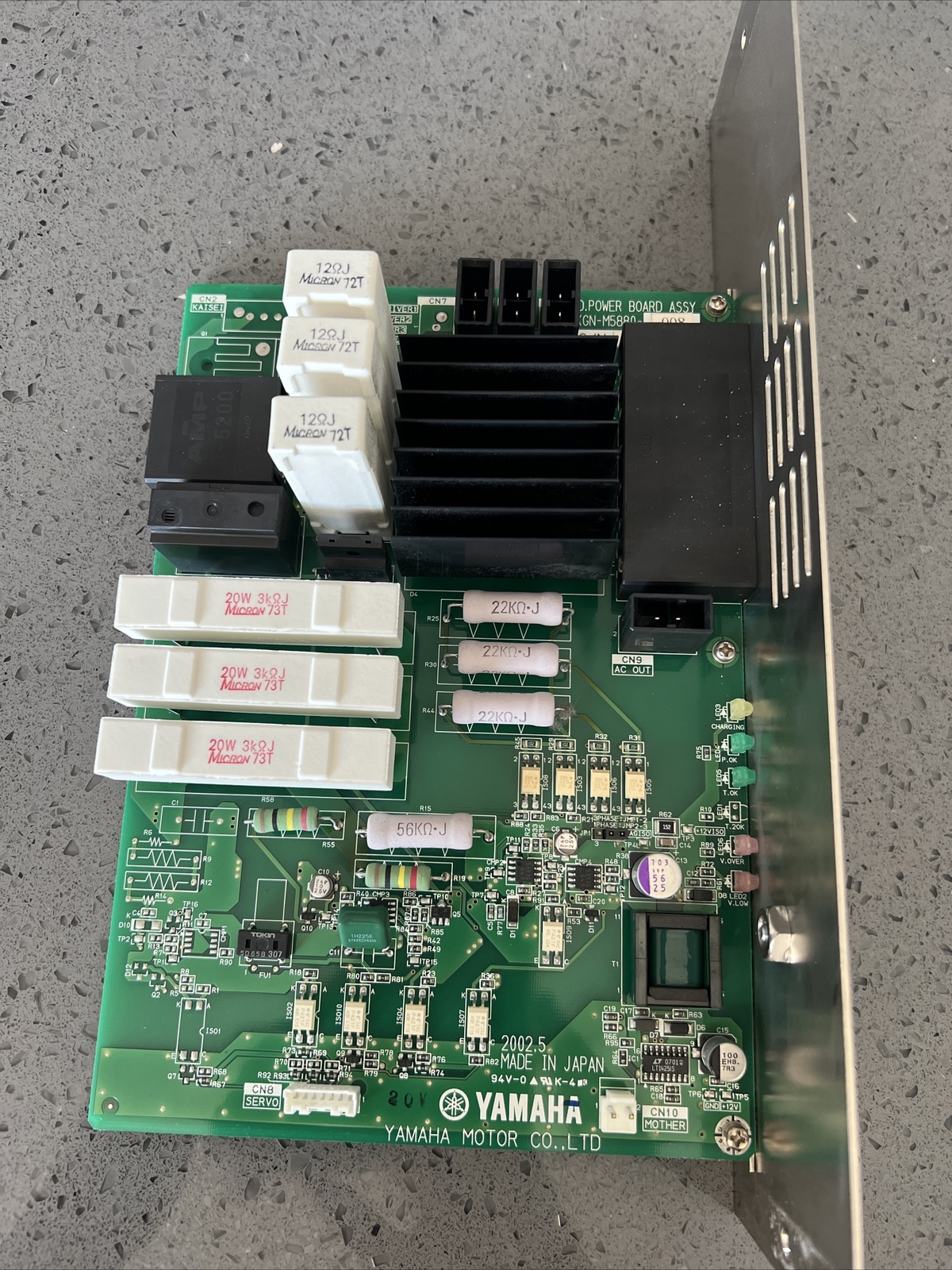 Used Yamaha Power Board Assy KGN-M5880-008 w/ warranty Free Shipping