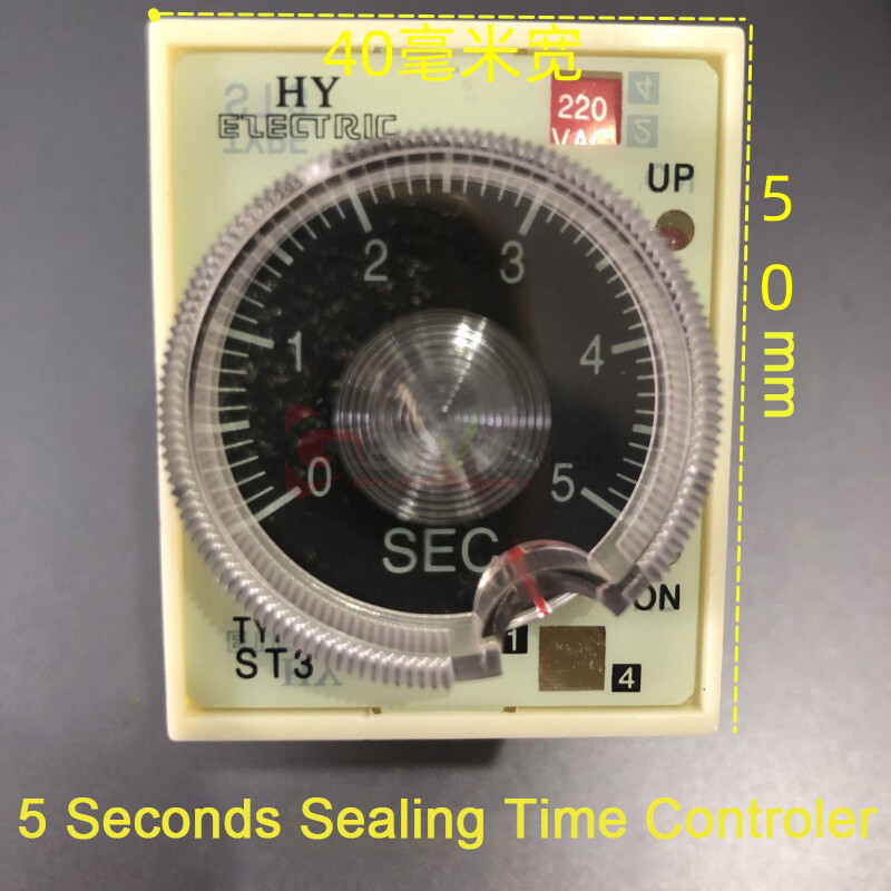 Vacuum Sealer Air Sucking Control Panel Sealing Time Controller