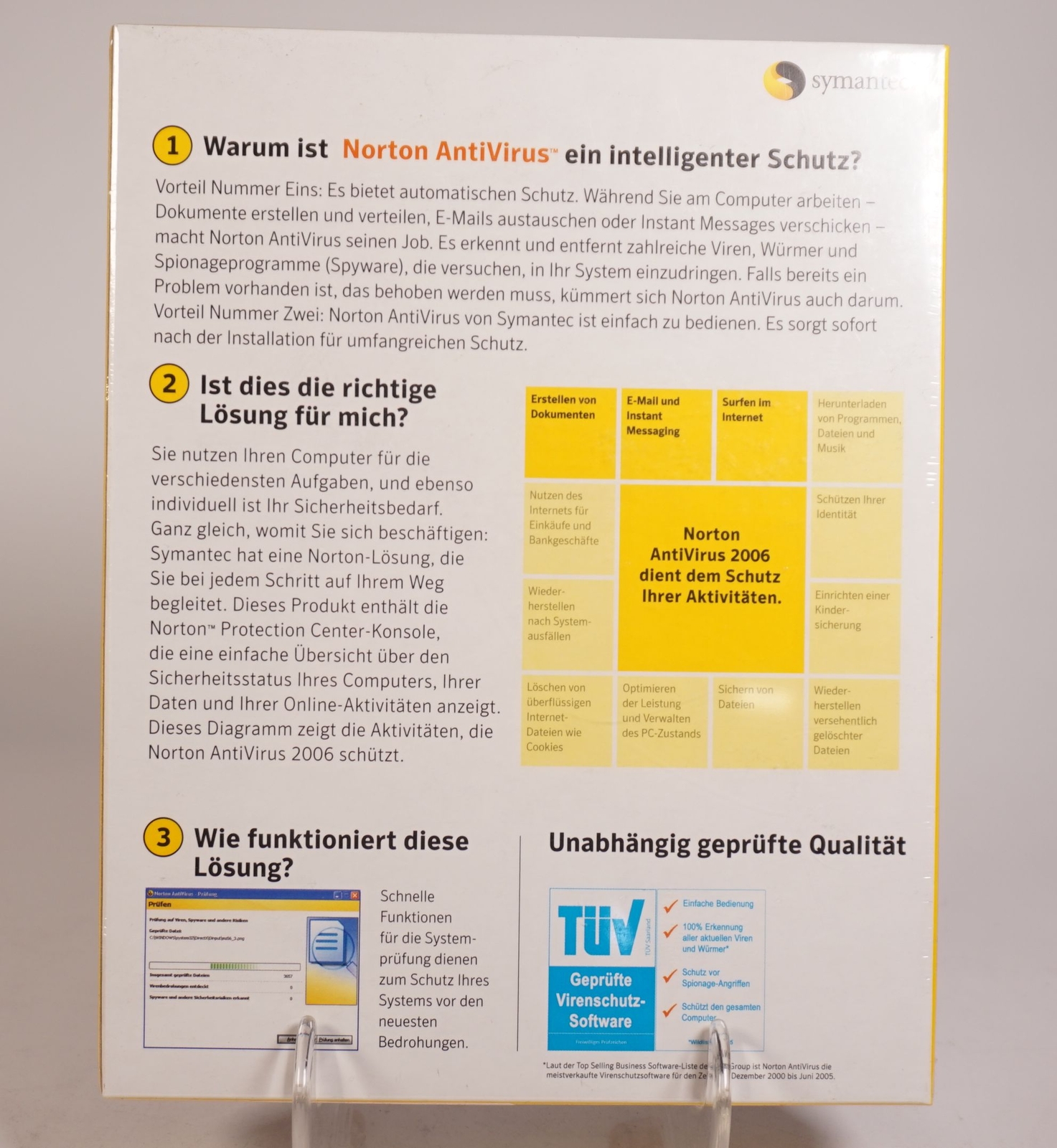 3pc Bundle Norton AntiVirus 2006 2007 Internet Security 2006 Special Edition