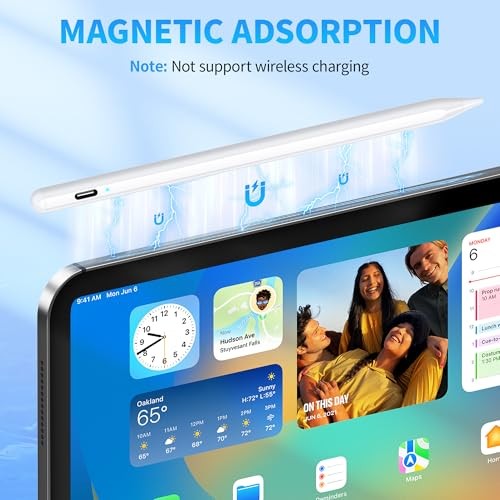 Stylus Pen for Touchscreen, Compatible for Android & iOS Universal White