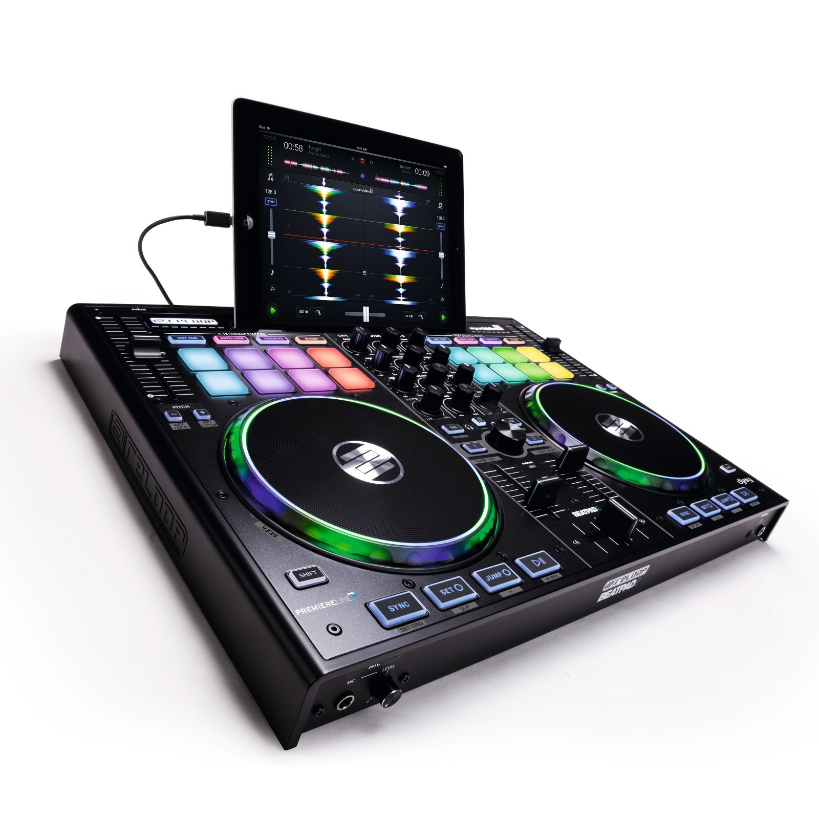 Reloop Beatpad 2 Channel DJ Controller: Made for iPad, Android/Mac