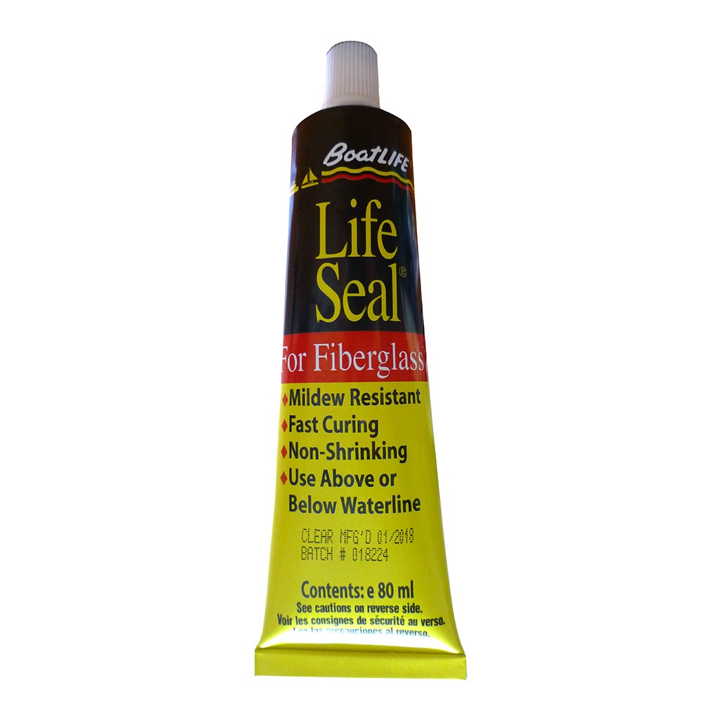 Boatlife 1162 Lifeseal Sealant Tube 2.8 Fl. Oz Black