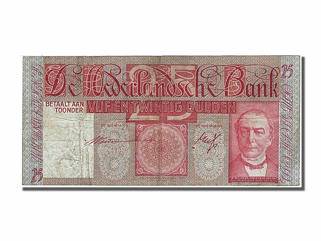 [#251199] Banknote, Netherlands, 25 Gulden, 1934, 1934-05-09, EF(40-45)