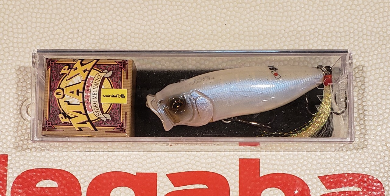 WOW! Megabass POPMAX FRENCH ONLY  "FRENCH PEARL 5 YEAR" POP MAX FREE SHIPPING