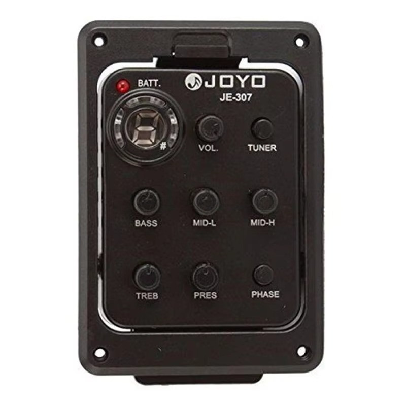 JOYO JE-307 5-Band EQ Equalizer for Acoustic Guitar with Piezo Pickup Plastics