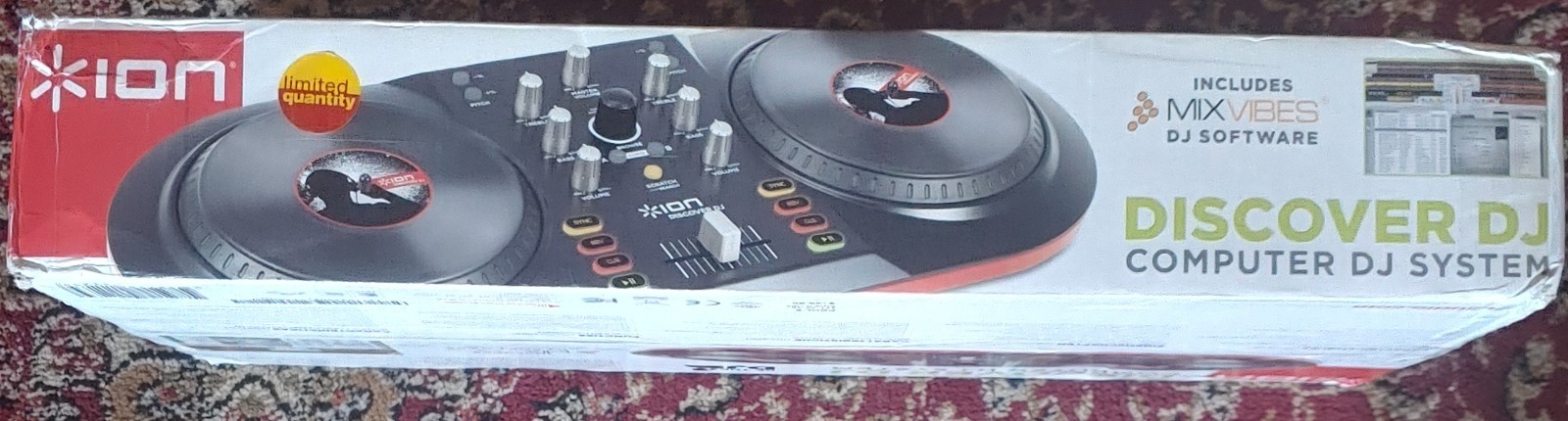 NEW IN BOX (NRFB): ION - Discover DJ - Computer Double Deck DJ System (READ)