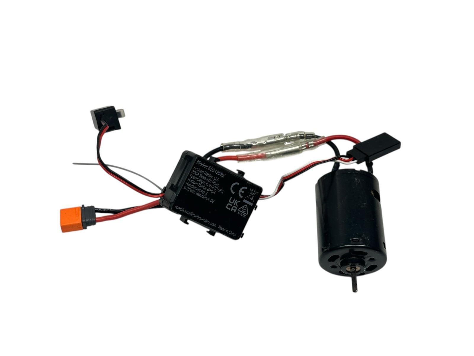 New Spektrum Slt 25A 2-in-1 Esc/Rx W iC2 & Brushed Motor Off Losi Nascar #17607