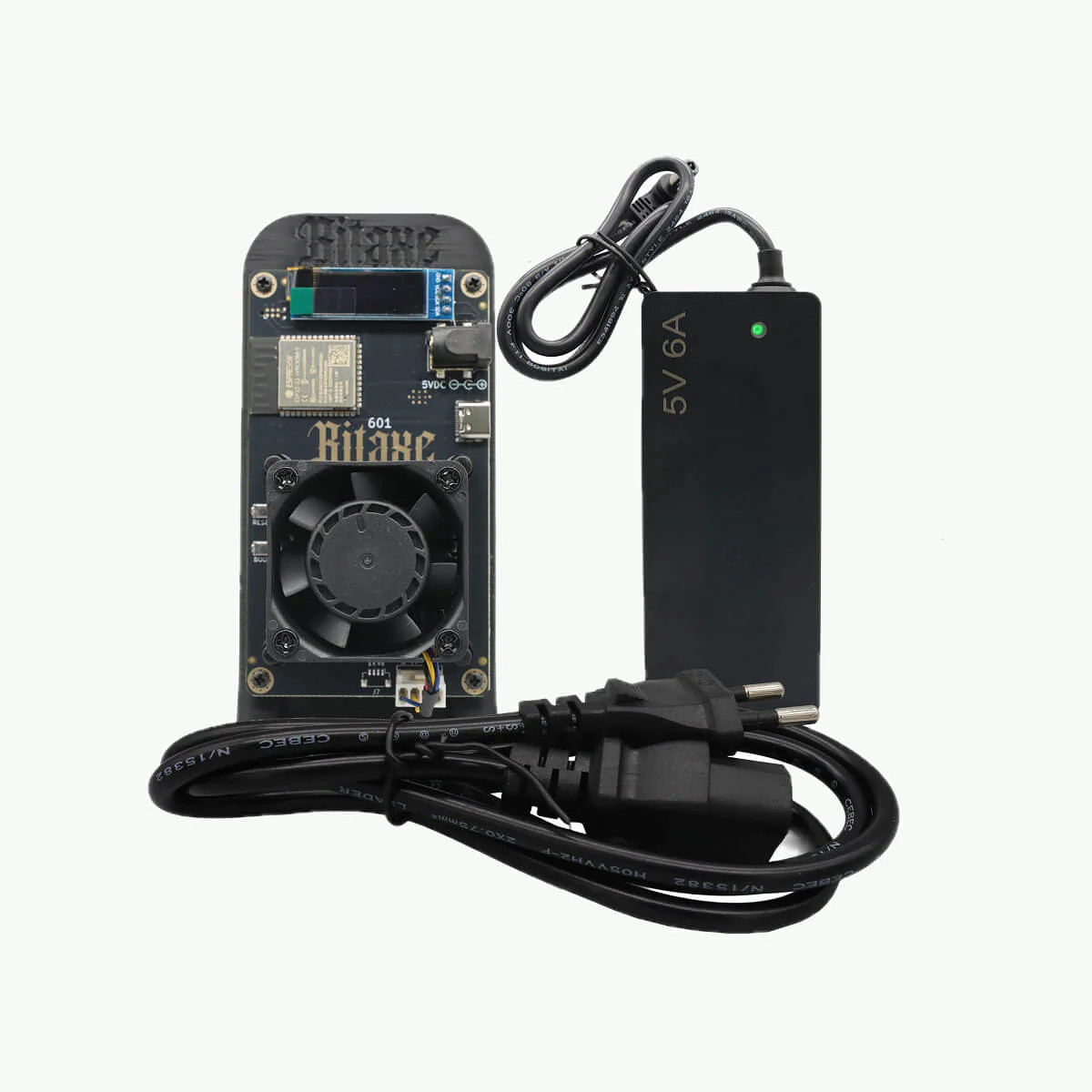 Bitaxe Gamma 601  1.1 TH/s Bitcoin Miner | Gently Used
