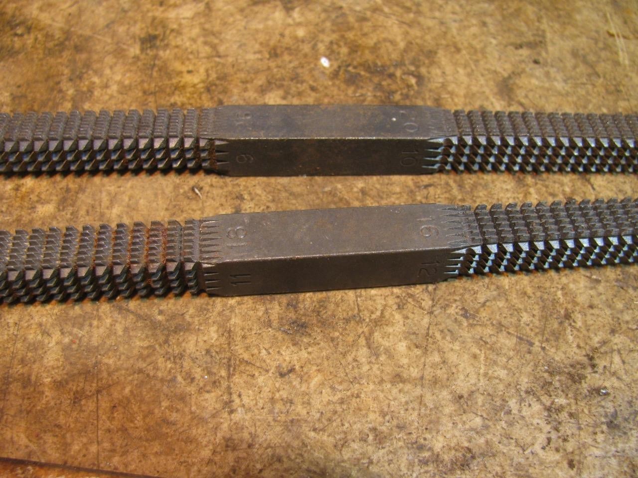 Blue Point TF1124 TF1127 Thread Files Sold By Snap On