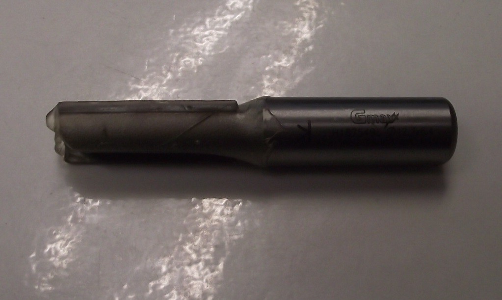 GMAXX H1875498 12.7mm Straight Cutting 2 Flute Router Bit 1/2" Shank