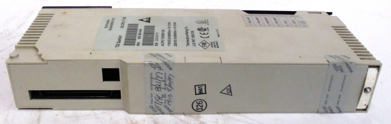 SCHNEIDER AUTOMATION, MODICON POWER SUPPLY, 140 CPS 111 00, 115V/0.2A, 50/60HZ