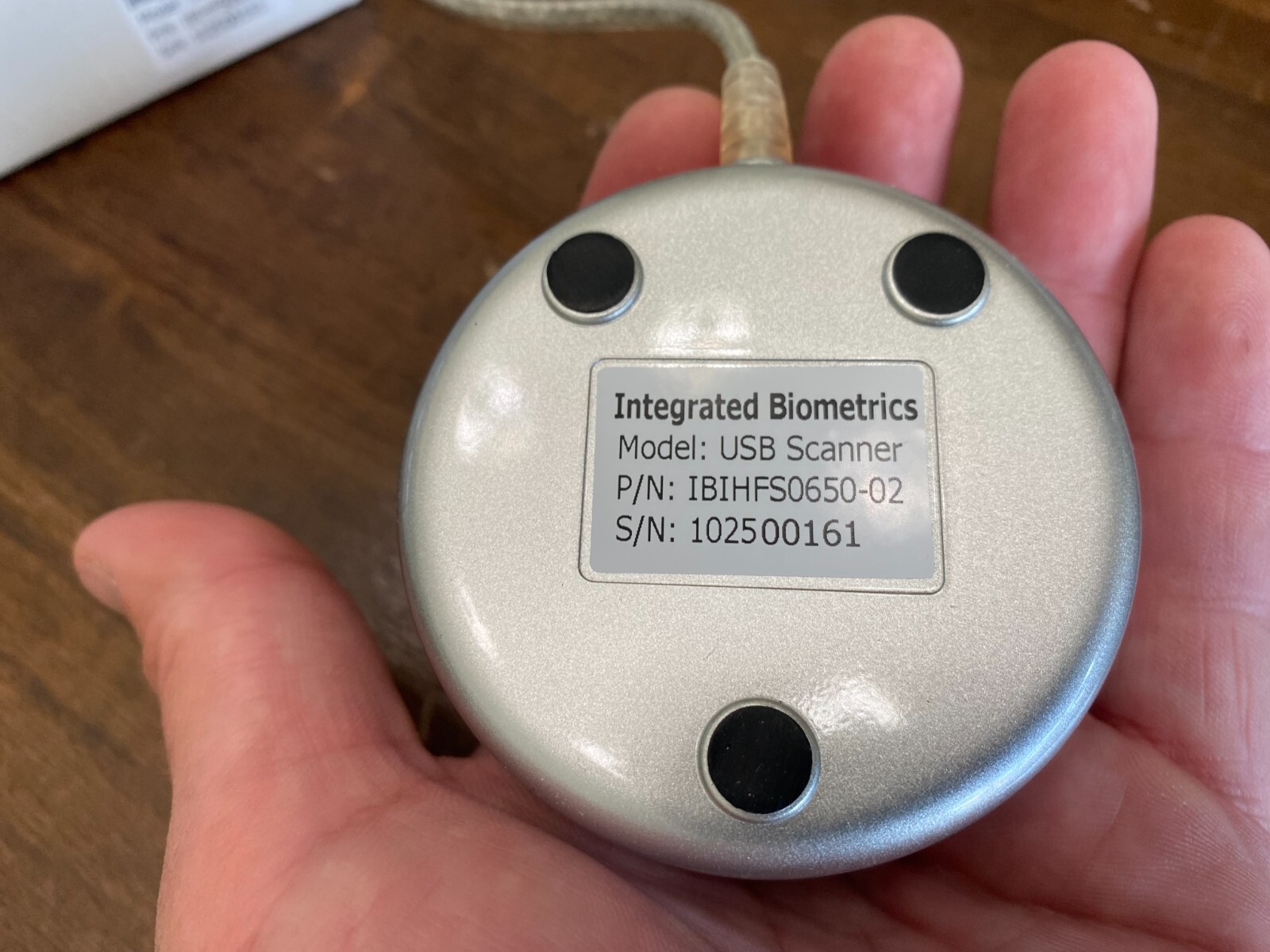 Brand New Integrated Biometrics Fingerprint Reader Scanner (Compact / USB)