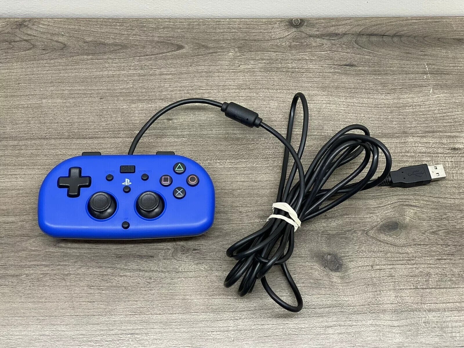 Hori Mini Wired Gamepad for PlayStation 4 PS4 - Blue PS4-100U Controller Tested