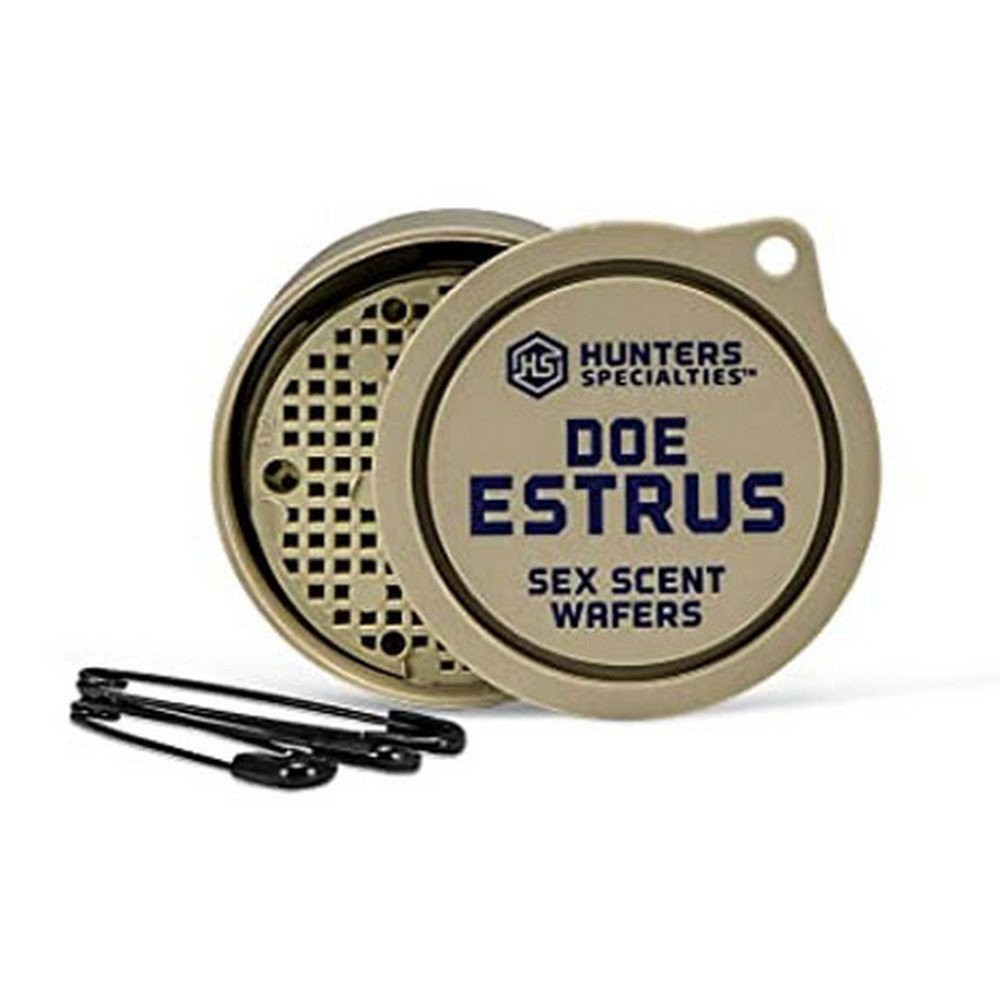 Hunters Specialties Scent Wafers Doe Estrus With Safety Pins - 01001
