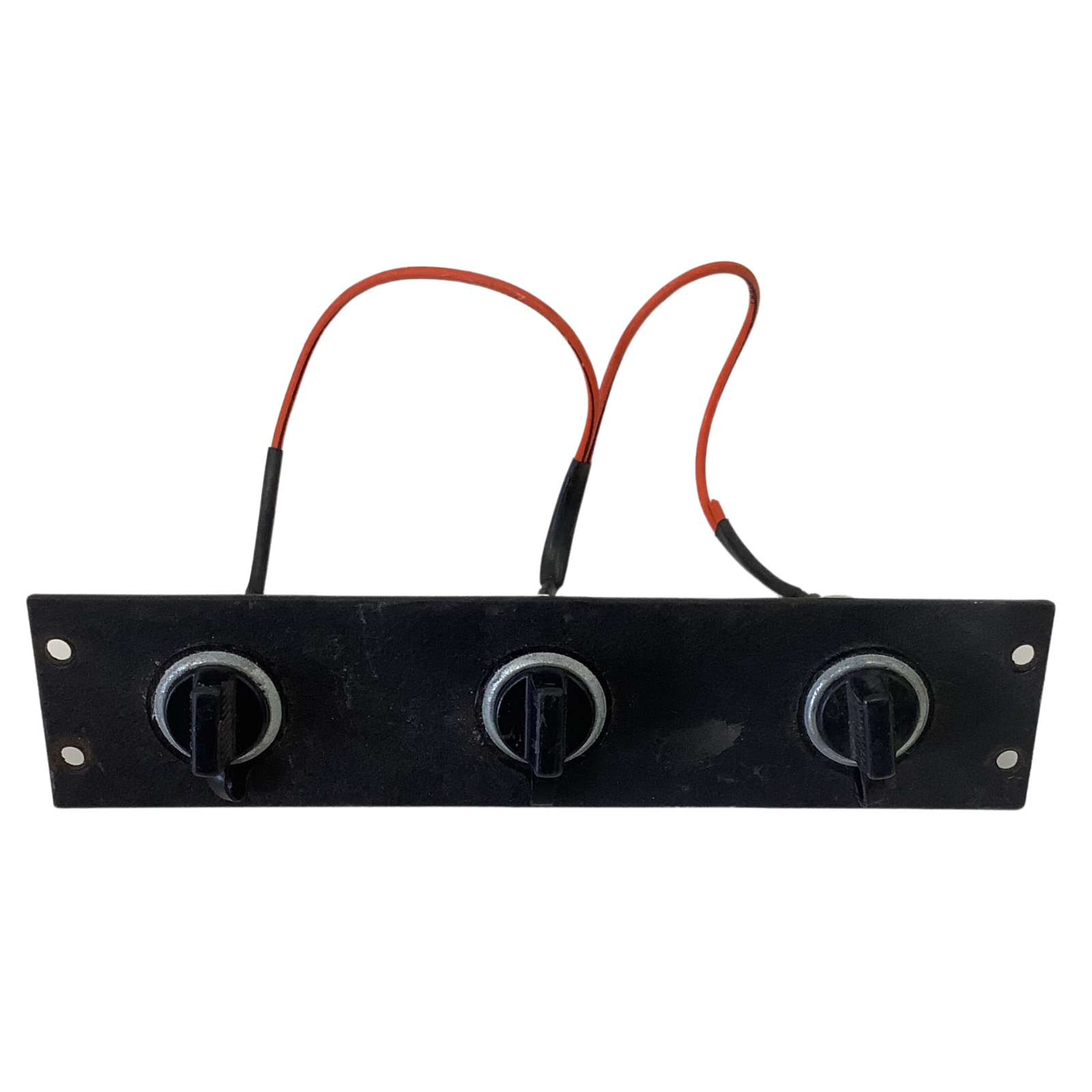 Police Center Console 12 Volt Multi Socket Hardwired Outlet w/ Socket Covers #2